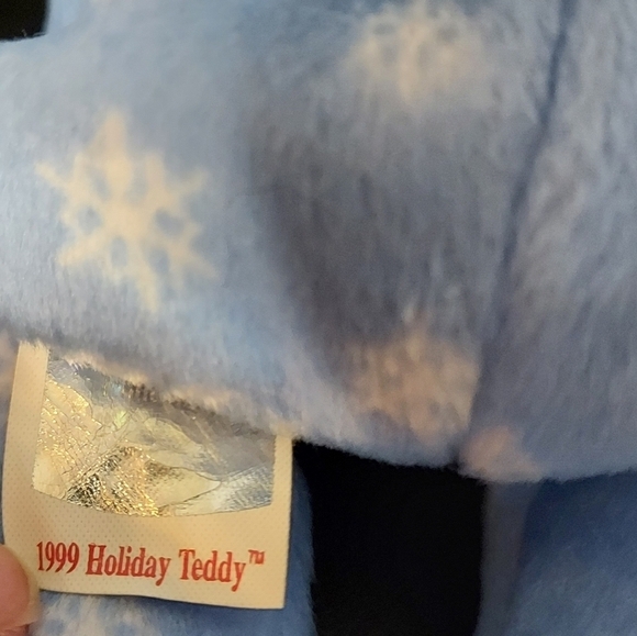 TY Beanie Baby 1999 Holiday Teddy Bear - Picture 4 of 5